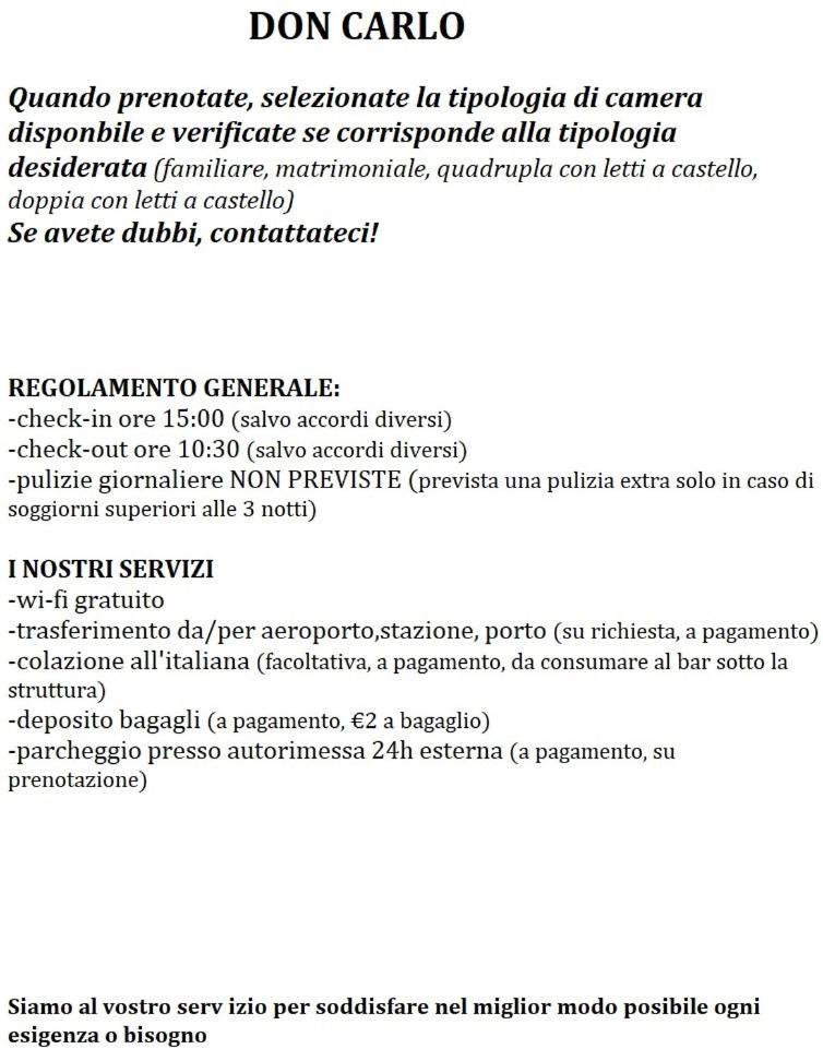 Room Don Carlo Napoli Exterior foto